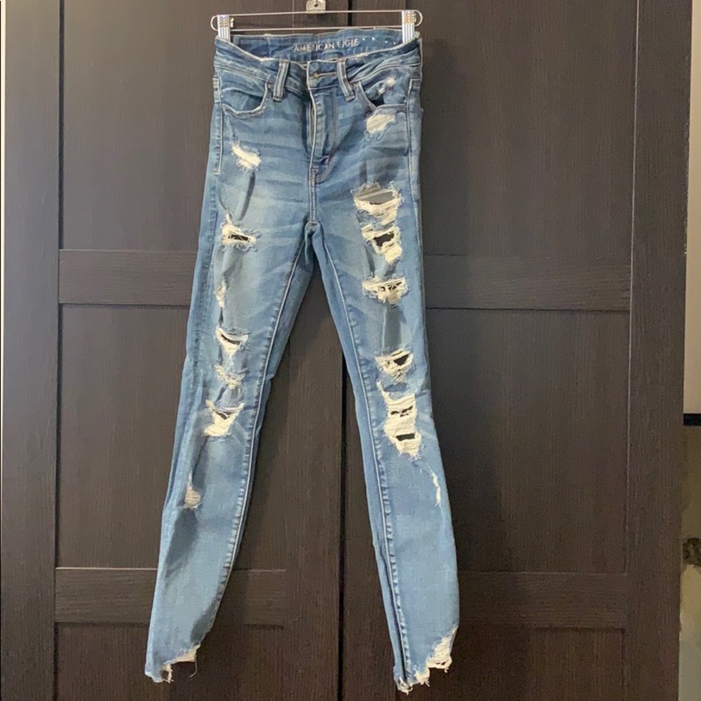 American Eagle High Rise Jegging Size 2 Short